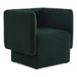 Meridian Furniture Vera Green Boucle Fabric Accent Chair