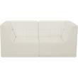 Meridian Furniture Relax Cream Velvet Modular Sofa