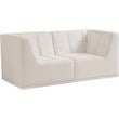 Meridian Furniture Relax Cream Velvet Modular Sofa