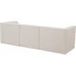 Meridian Furniture Relax Cream Velvet Modular Sofa