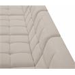 Meridian Furniture Relax Cream Velvet Modular Sectional
