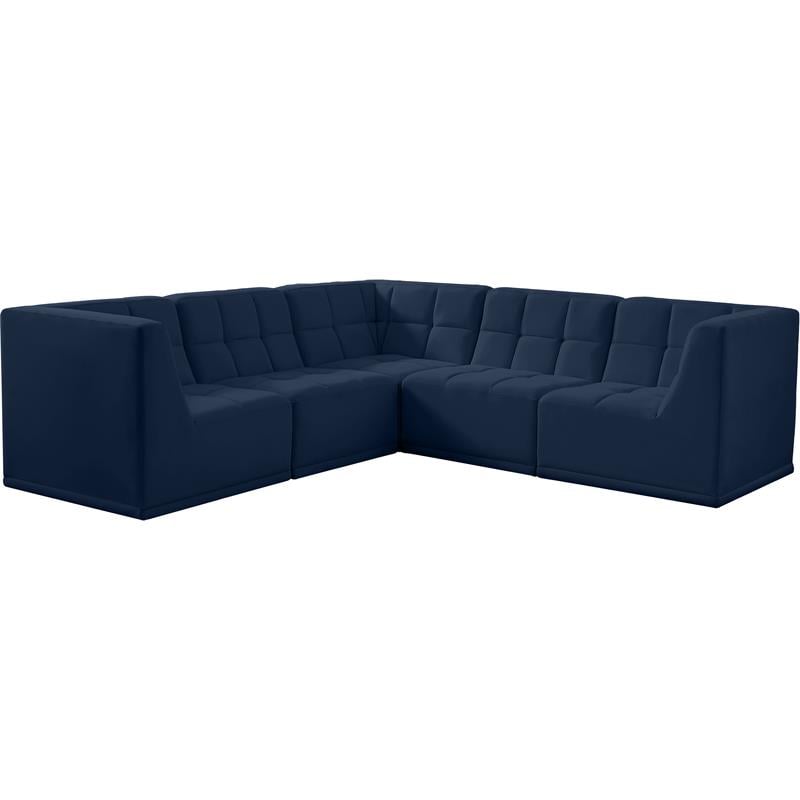 Navy/5-Piece: 3 Corner, 2 Armless