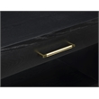Meridian Furniture Avery Black Wood Veneer Night Stand
