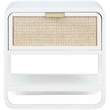 Meridian Furniture Sage White Wood Veneer Night Stand
