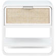 Meridian Furniture Sage White Wood Veneer Night Stand
