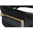 Meridian Furniture Madelyn Black Velvet Dining Chair (Set of 2)