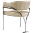 Meridian Furniture Madelyn Beige Velvet Dining Chair (Set of 2)