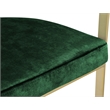 Meridian Furniture Marcello Green Velvet Counter Stool (Set of 2)