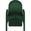 Meridian Furniture Summer Green Velvet Dining Arm Chair (Set of 2)
