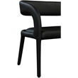 Meridian Furniture Sylvester Black Vegan Leather Bench