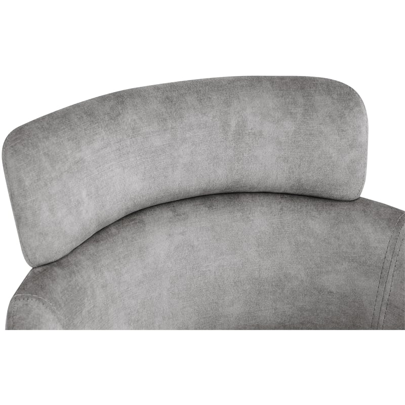 Meridian Furniture Yara Grey Velvet Dining Chair (Set of 2)