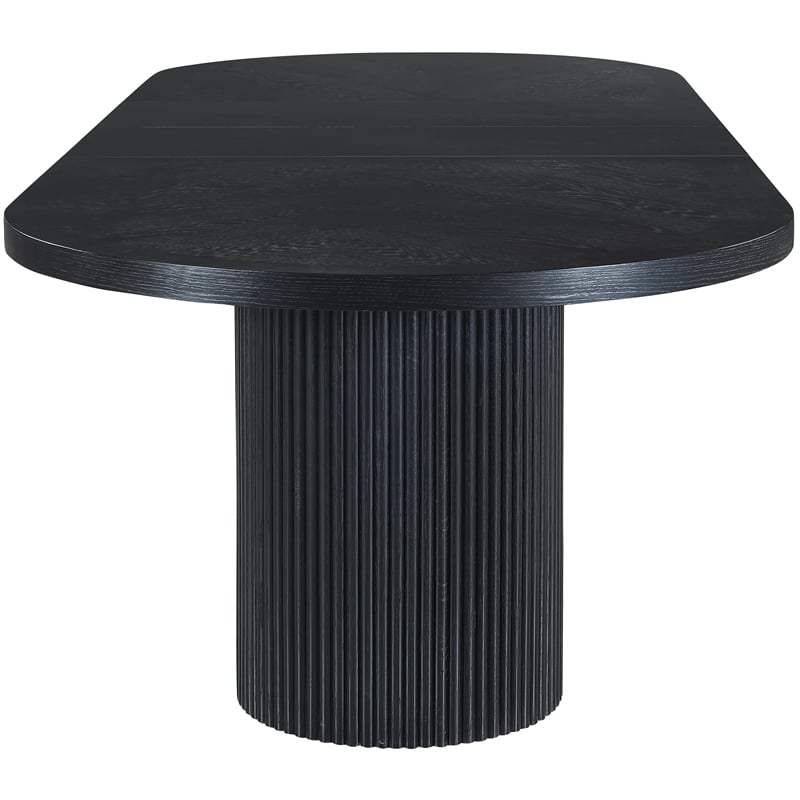 Meridian Furniture Belinda Black Oak Wood Dining Table