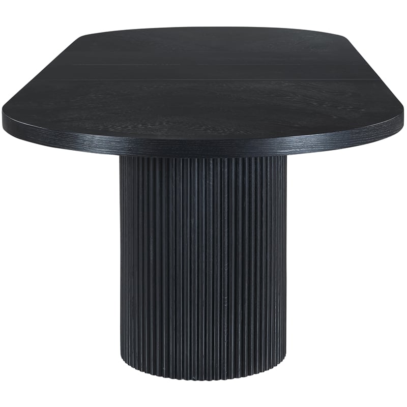 Meridian Furniture Belinda Black Oak Wood Dining Table