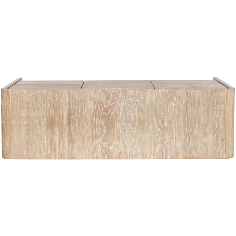 Meridian Furniture Cresthill Natural Solid Oak Wood Dresser
