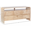 Meridian Furniture Cresthill Natural Solid Oak Wood Dresser