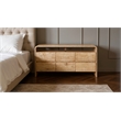 Meridian Furniture Cresthill Natural Solid Oak Wood Dresser