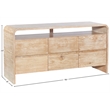 Meridian Furniture Cresthill Natural Solid Oak Wood Dresser