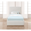 Meridian Furniture Monaco Cream Fabric Twin Bed