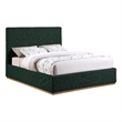 Meridian Furniture Monaco Green Fabric Full Bed
