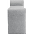 Meridian Furniture Stylus Grey Fabric Bench