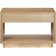 Meridian Furniture Avery Oak Wood Veneer Night Stand