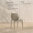 Meridian Furniture Mykonos Taupe Outdoor Patio Dining Chair (Set of 4)