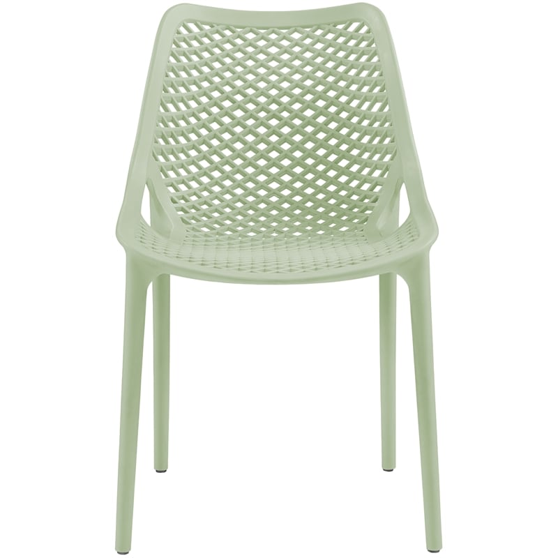 Meridian Furniture Mykonos Mint Outdoor Patio Dining Chair (Set of 4)