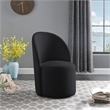 Meridian Furniture Hautely Black Fabric Accent Chair