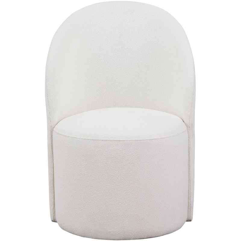 Meridian Furniture Hautely Cream Fabric Accent Chair