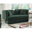 Meridian Furniture Marcel Green Loveseat