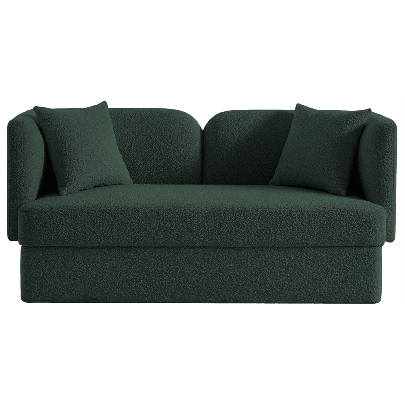 Meridian Furniture Marcel Green Loveseat
