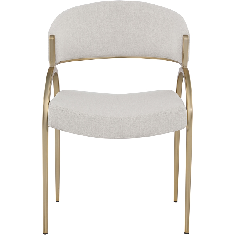 Meridian Furniture Privet Beige Dining Chair (Set of 2)