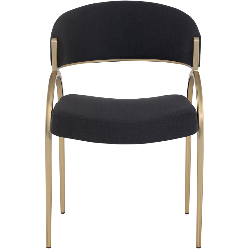 Meridian Furniture Privet Black Dining Chair (Set of 2)