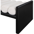 Meridian Furniture Waverly Cream Bench