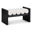 Meridian Furniture Waverly Cream Bench