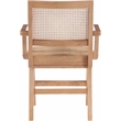 Meridian Furniture Preston Natural Dining Arm Chair (Set of 2)
