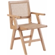 Meridian Furniture Preston Natural Dining Arm Chair (Set of 2)