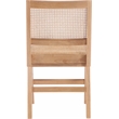 Meridian Furniture Preston Natural Dining Side Chair (Set of 2)