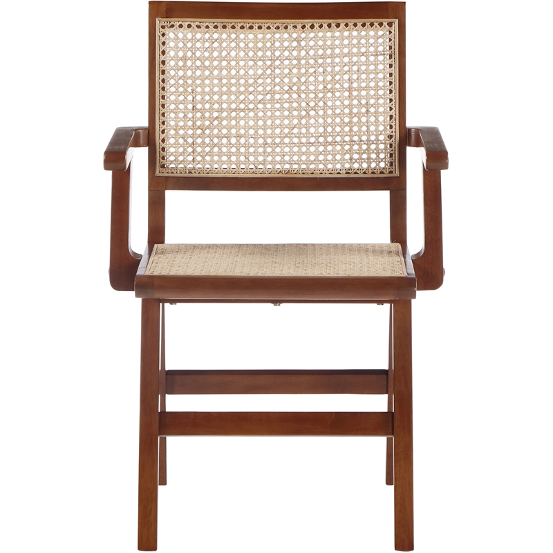 Meridian Furniture Preston Walnut Dining Arm Chair (Set of 2)
