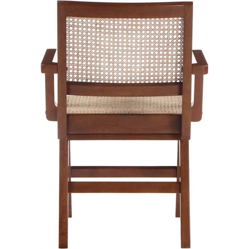 Meridian Furniture Preston Walnut Dining Arm Chair (Set of 2)