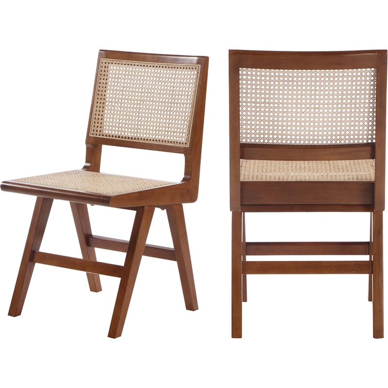 Meridian Furniture Preston Walnut Dining Side Chair (Set of 2)