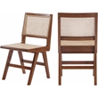 Meridian Furniture Preston Walnut Dining Side Chair (Set of 2)