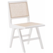 Meridian Furniture Preston White Dining Side Chair (Set of 2)