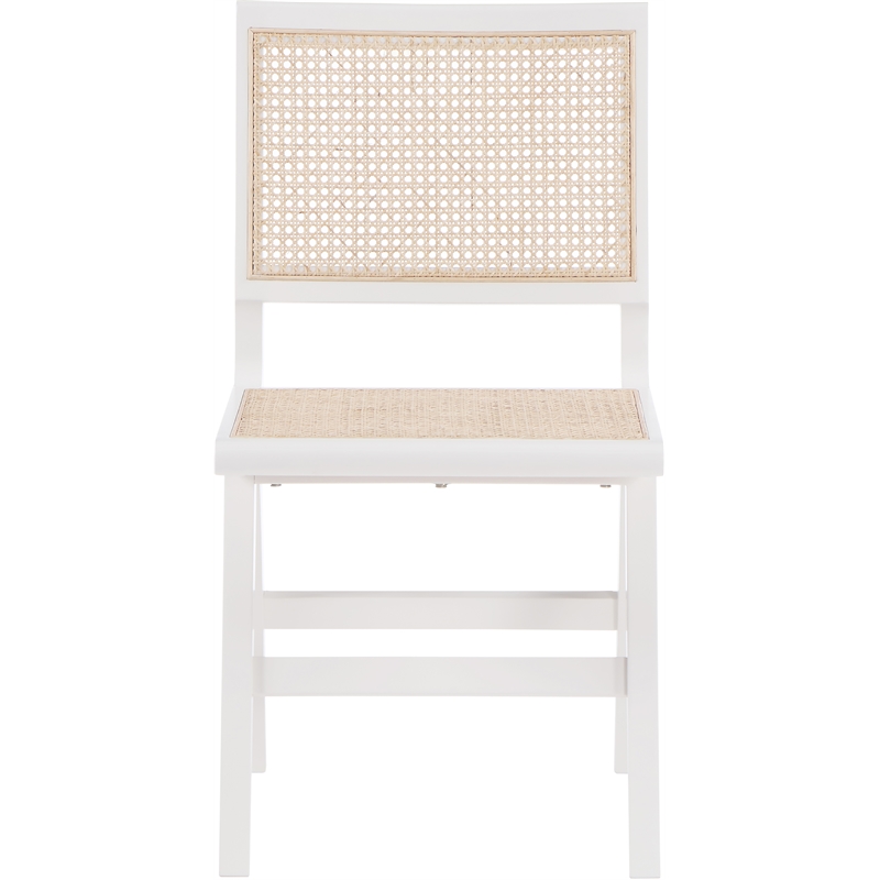 Meridian Furniture Preston White Dining Side Chair (Set of 2)
