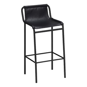 Meridian Furniture Dax Black Counter Stool