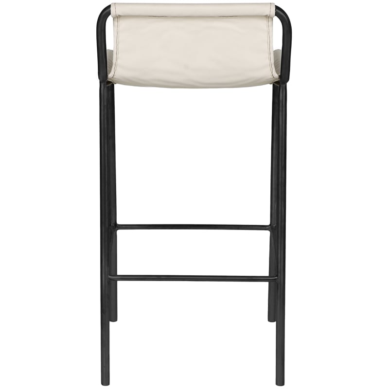 Meridian Furniture Dax Cream Counter Stool