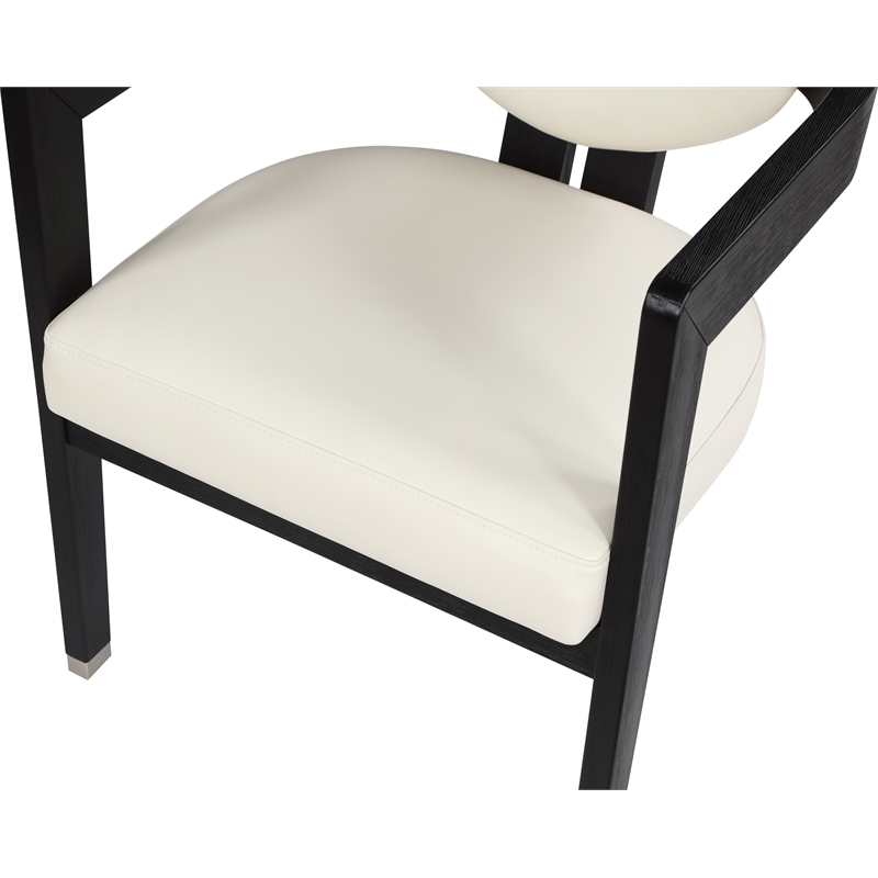 Meridian Furniture Carlyle Cream Dining Chair