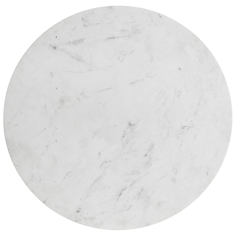 Meridian Furniture Emery White Marble Dining Table