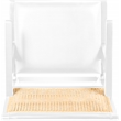 Meridian Furniture Abby White Vegan Leather Dining Arm Chair (Set of 2)