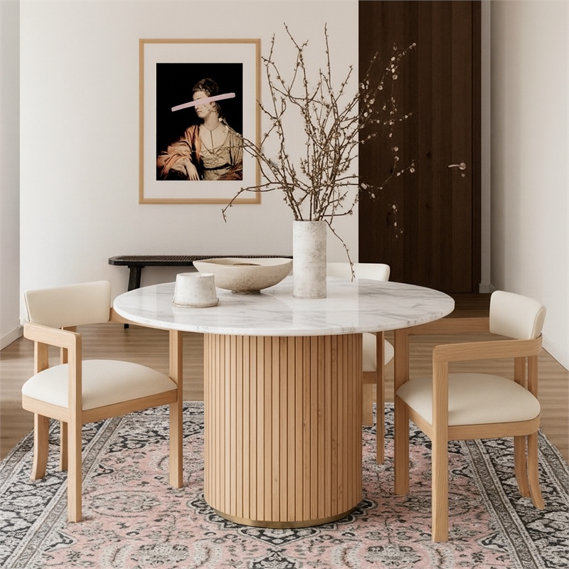 Meridian Furniture Oakhill Natural Dining Table